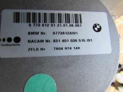 BMW Steering Column Assembly with Servo Unit 32306773612 2003-2008 E85 E86 Z48